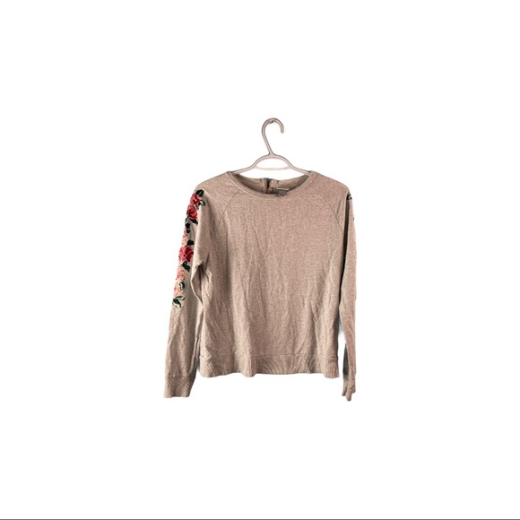 A new day rose patch sweatshirt - Picture 1 of 5